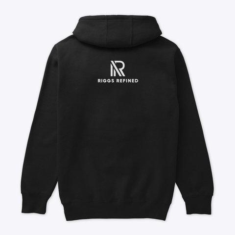 'port Made' Hoodie Black áo T-Shirt Back