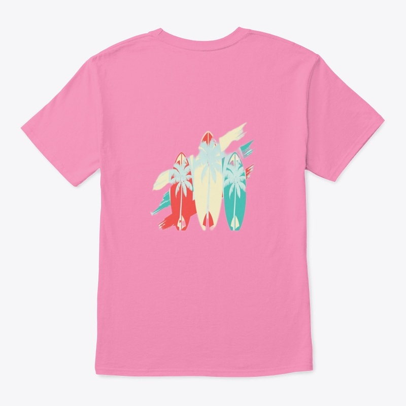 Unisex slide neck t-shirt