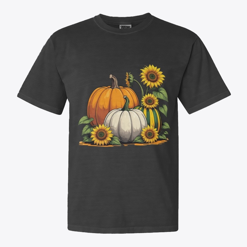 Pumpkins & Sunflowers Trio