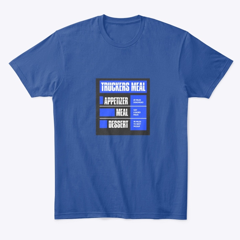 Truckers meal blue