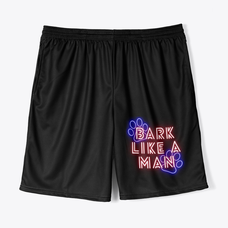 Bark Like A Man Men's Jersey Shorts