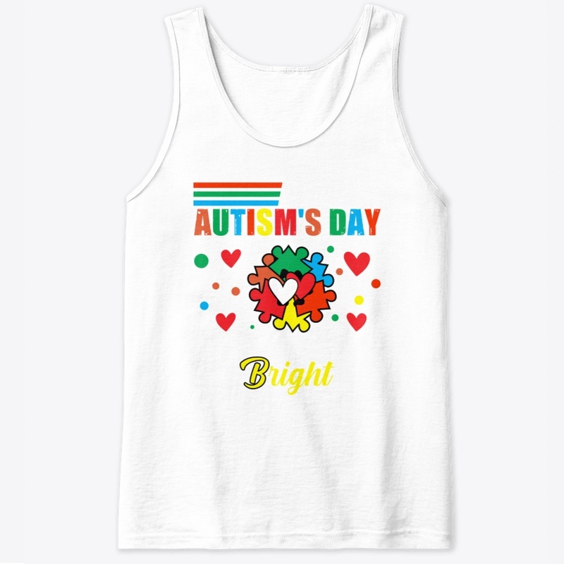 Autism Shirt - Autism's Day Bright