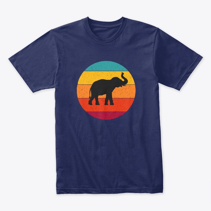RETRO ELEPHANT TEE