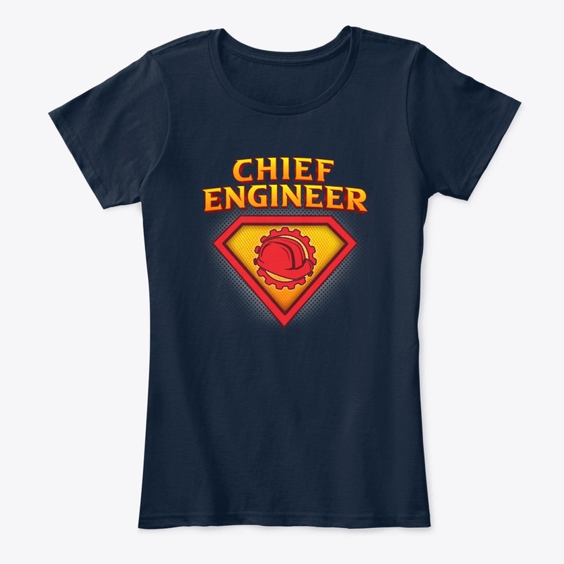Cool Superhero Chief Engineer Life