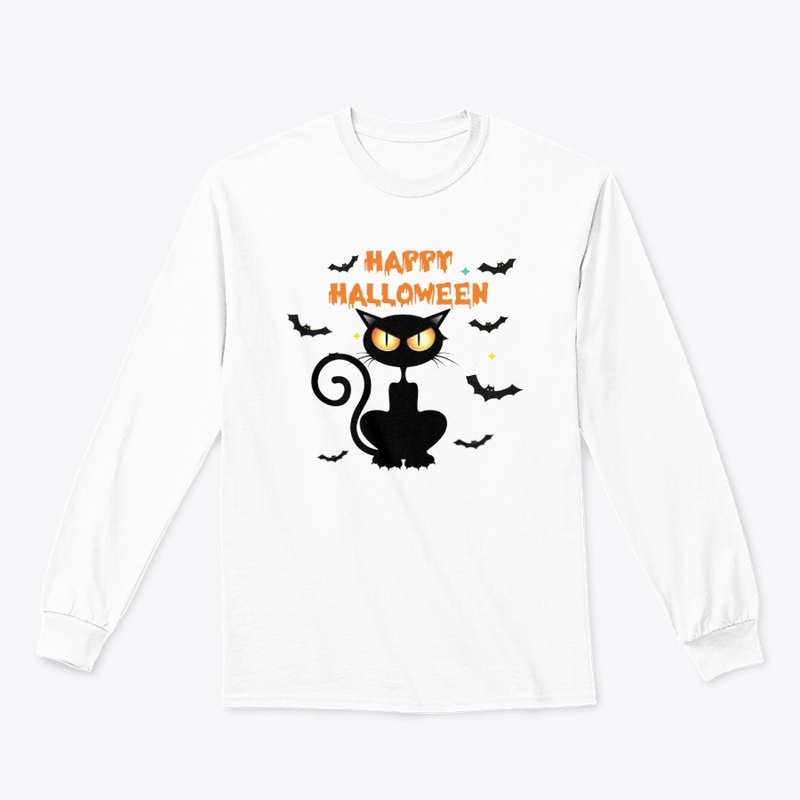 Happy Halloween - Black cat 05