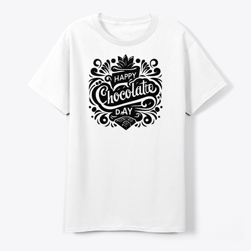 Chocolate Day Special Customize T-shirt