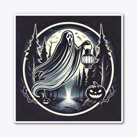 Ghost Lantern Standard Camiseta Front