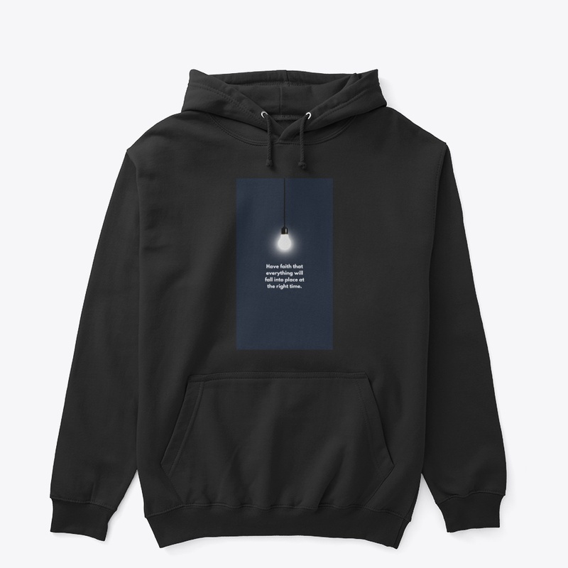 Have Faith Inspirational Black T-Shirt 