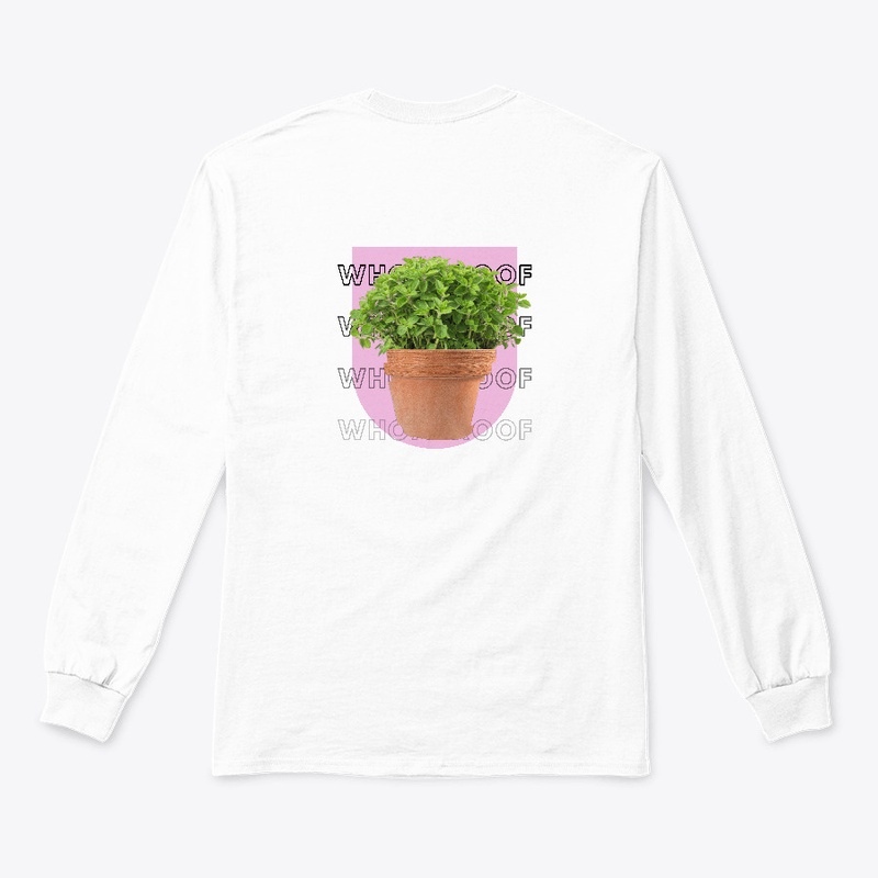 Whoaproof, Organo plant, Pink background