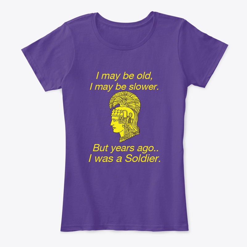 Older slower soldier tee.