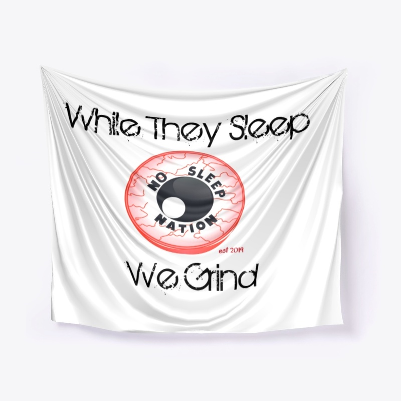 Graphic wall tapestry 