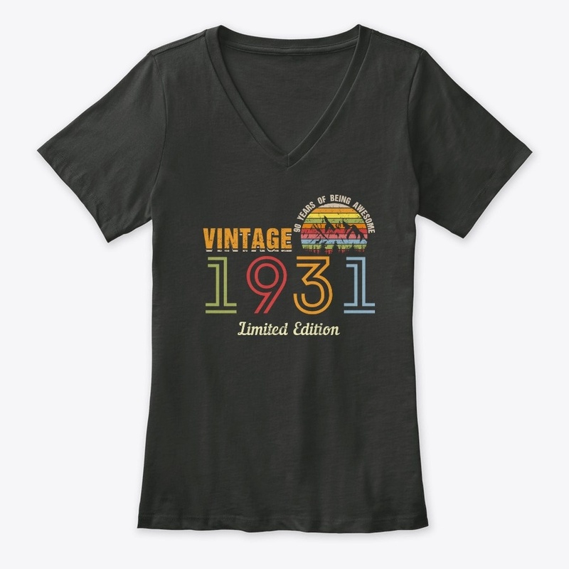 90 Year Old Vintage 1931 Limited Edition