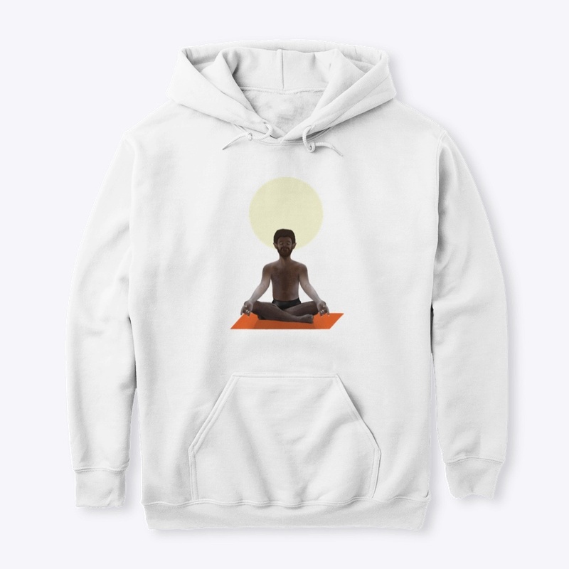 Meditating werewolf