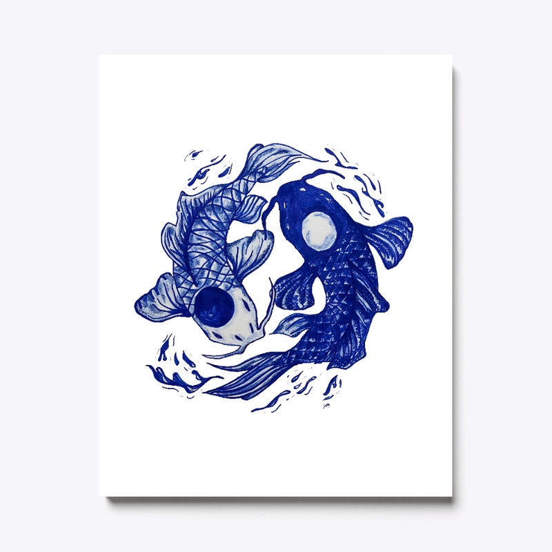 Yin Yang Art Print