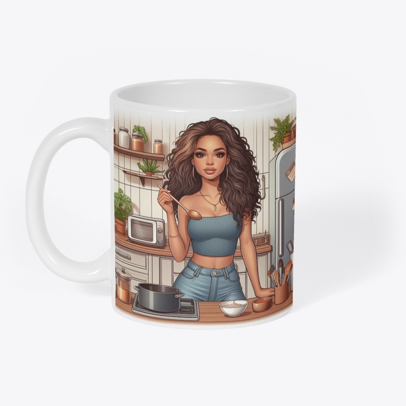 Cooking Collection B Ceramic Mug, (11oz)