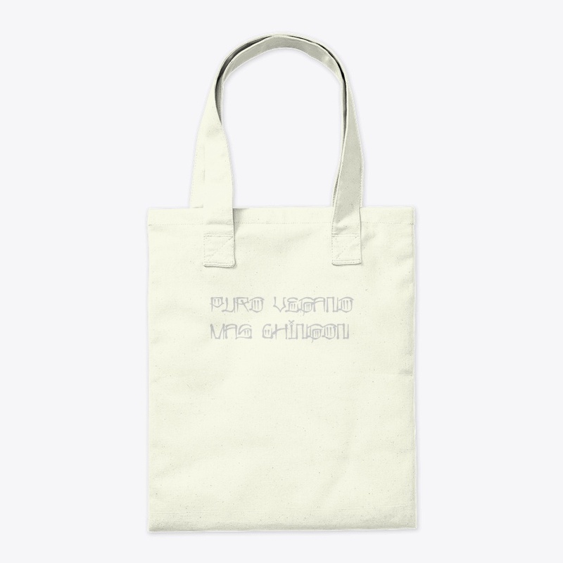 Vegan Plant Life White Print