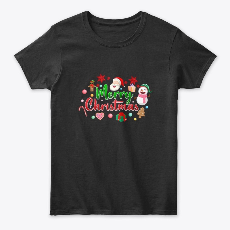  T-Shirt Merry Christmas Cozy Holiday