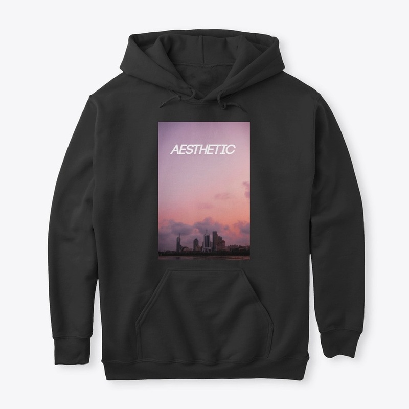 "Aesthetic" pink city T-shirt / Hoodie
