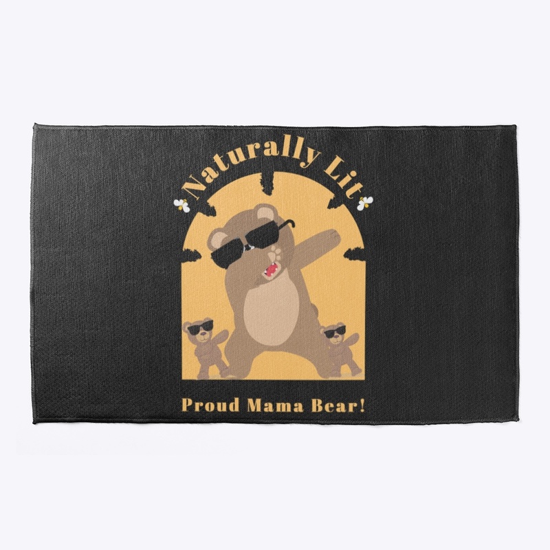 Naturally Lit Proud Mama Bear!