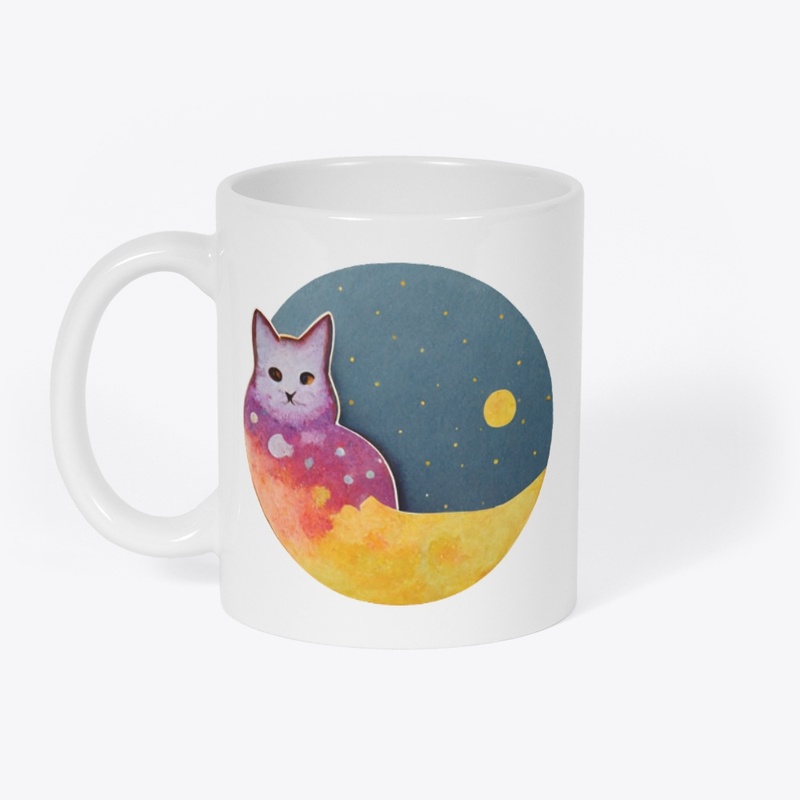 Watercolor cat