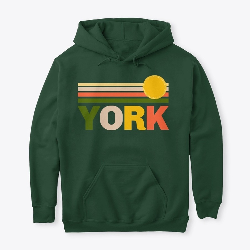 "Vintage York" T Shirt and Gift Items