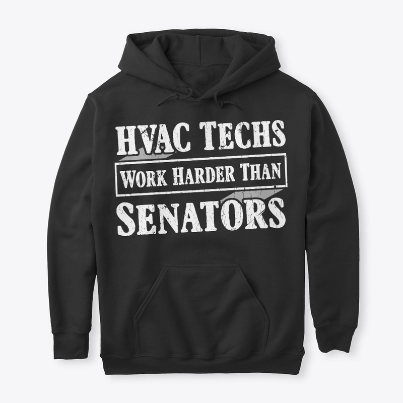 Funny HVAC Technician Gift Work Harder