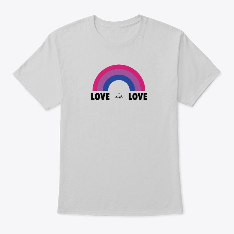 Love is Love Bi Pride Rainbow