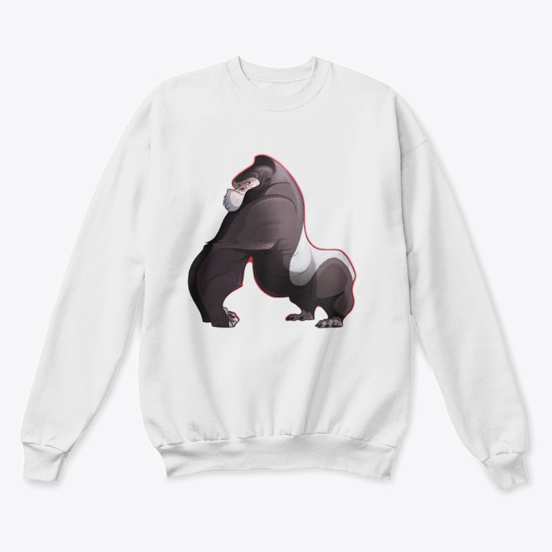 Mountain Gorilla cartoon