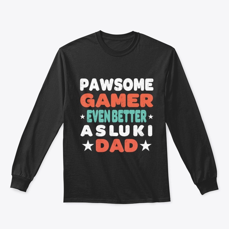 Pawsome Gamer Even Better Saluki Dad