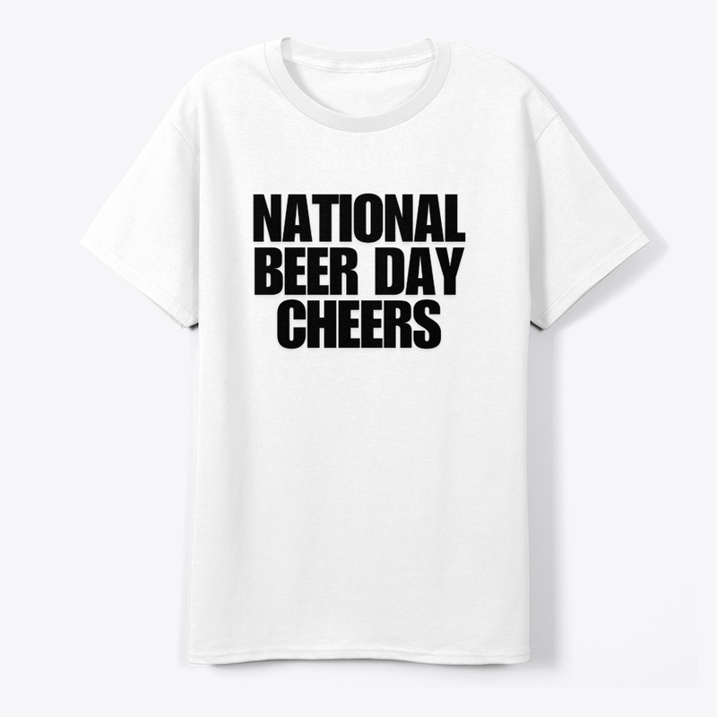 National Beer Day T-Shirt Design