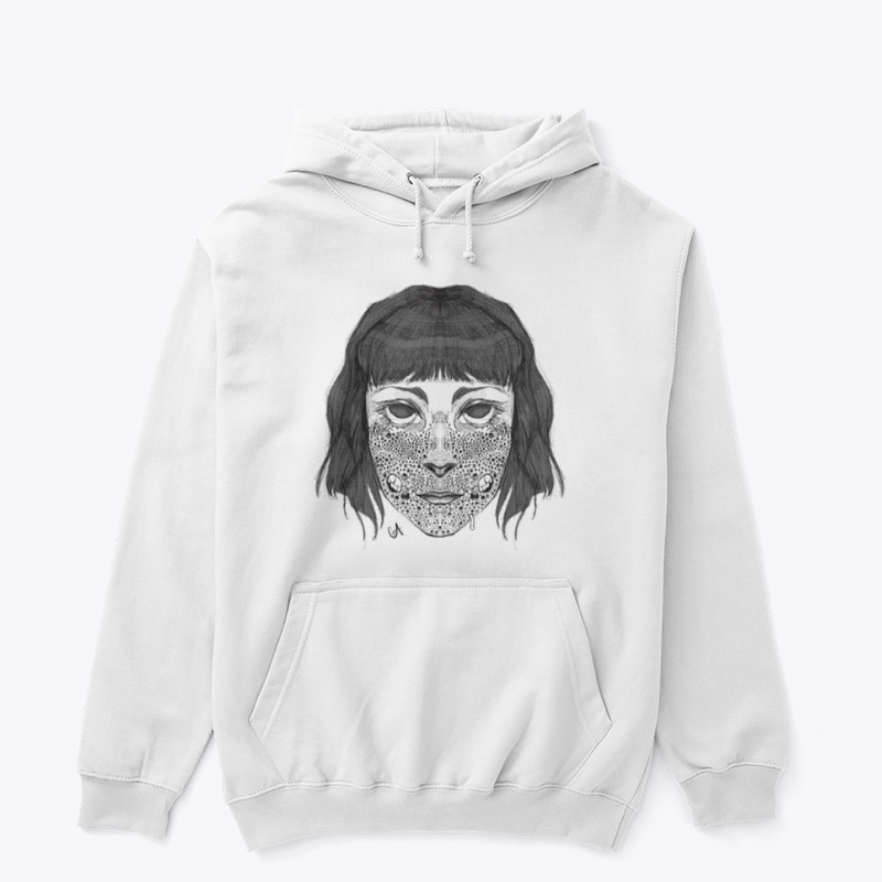 Junji ito inspired graphic