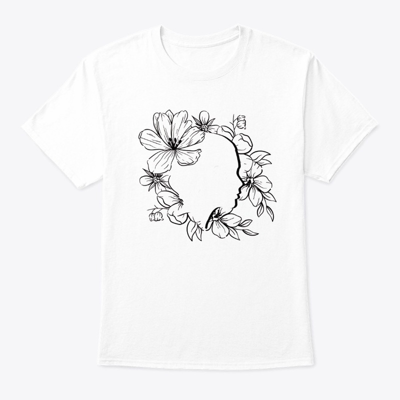  Girl With Flowers