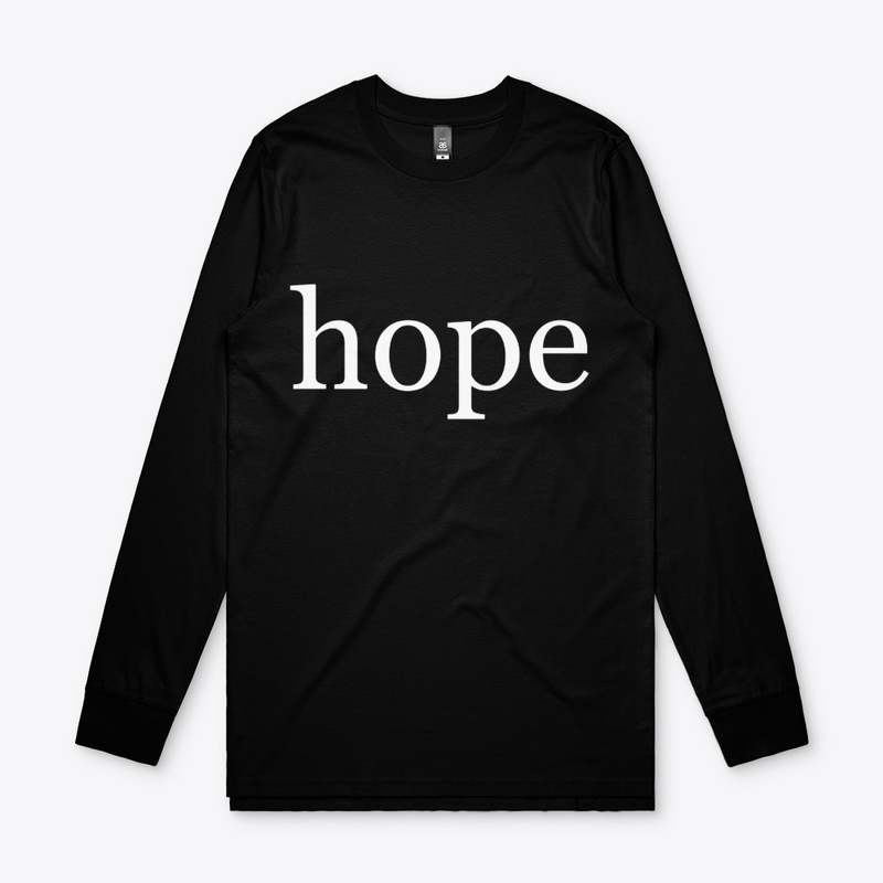 Hope in White Lettering
