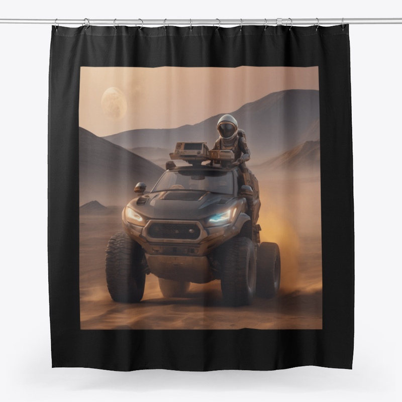 A journey across a distant planet