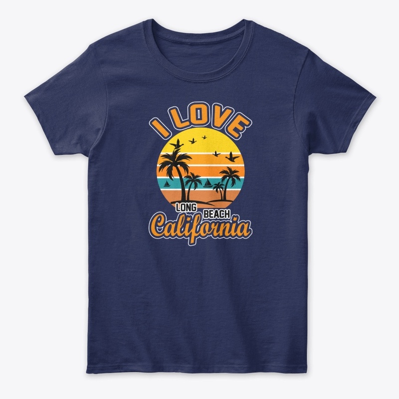 Long Beach California - Summer T  Shirt 
