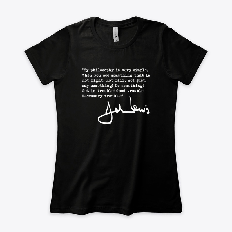 Get in trouble - John Lewis