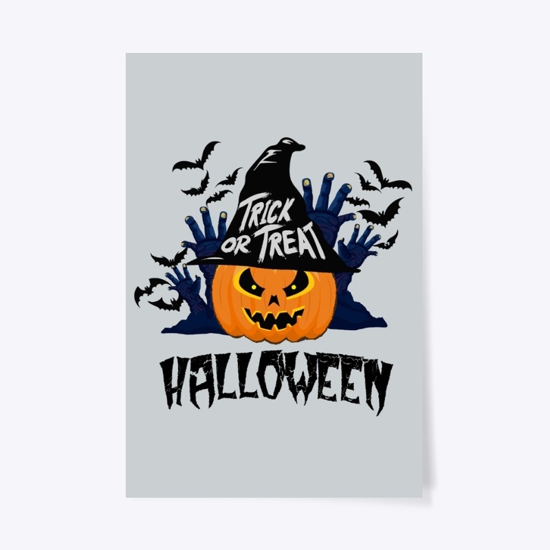 Trick or treat - pumpkin