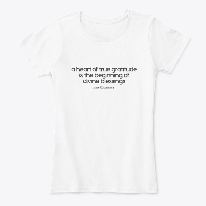 An attitude of gratitude