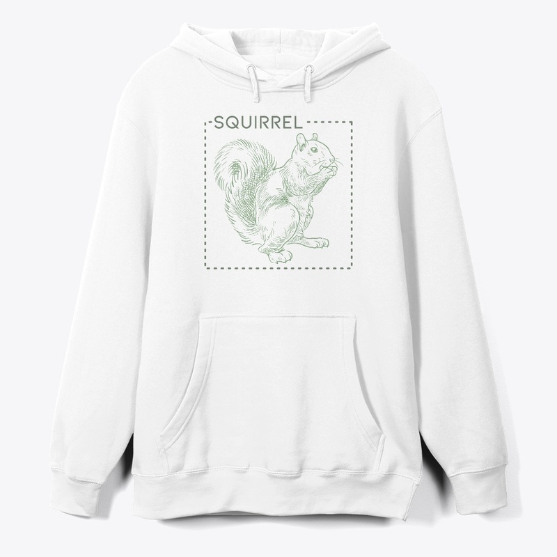 SQUIRREL | a squirrel, labeled | Fall