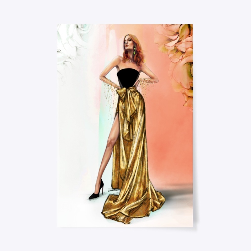 Gold and Elegance Fashion 