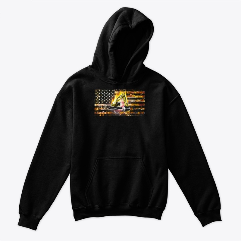 Excavator Flag Sparks