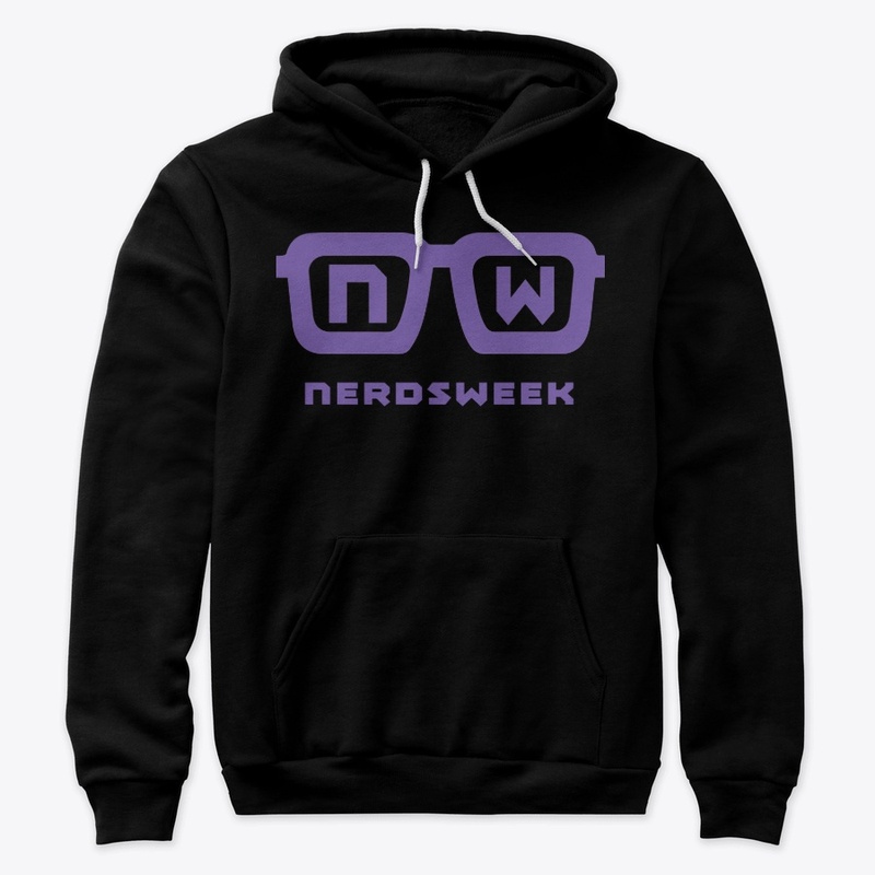 NERDSWEEK TOPS  PURPLE LOGO