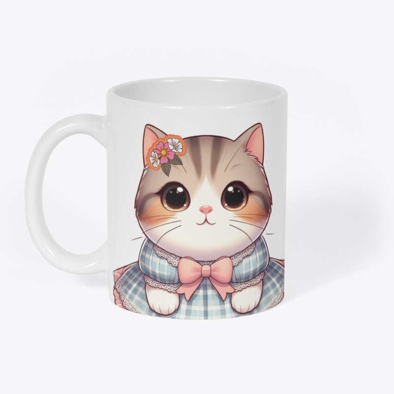 "Cute Kitty Tee: Purr-fect Joy!"