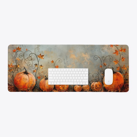 Pumpkin Harvest White T-Shirt Lifestyle