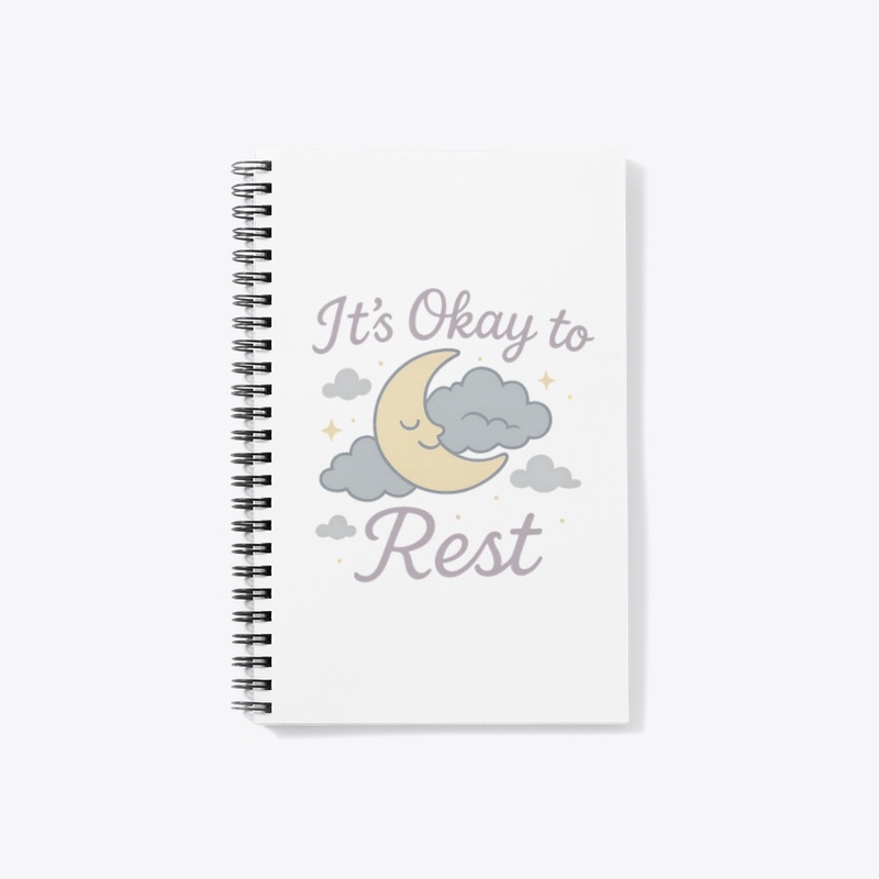 “It’s Okay to Rest – Mental Health Tee”