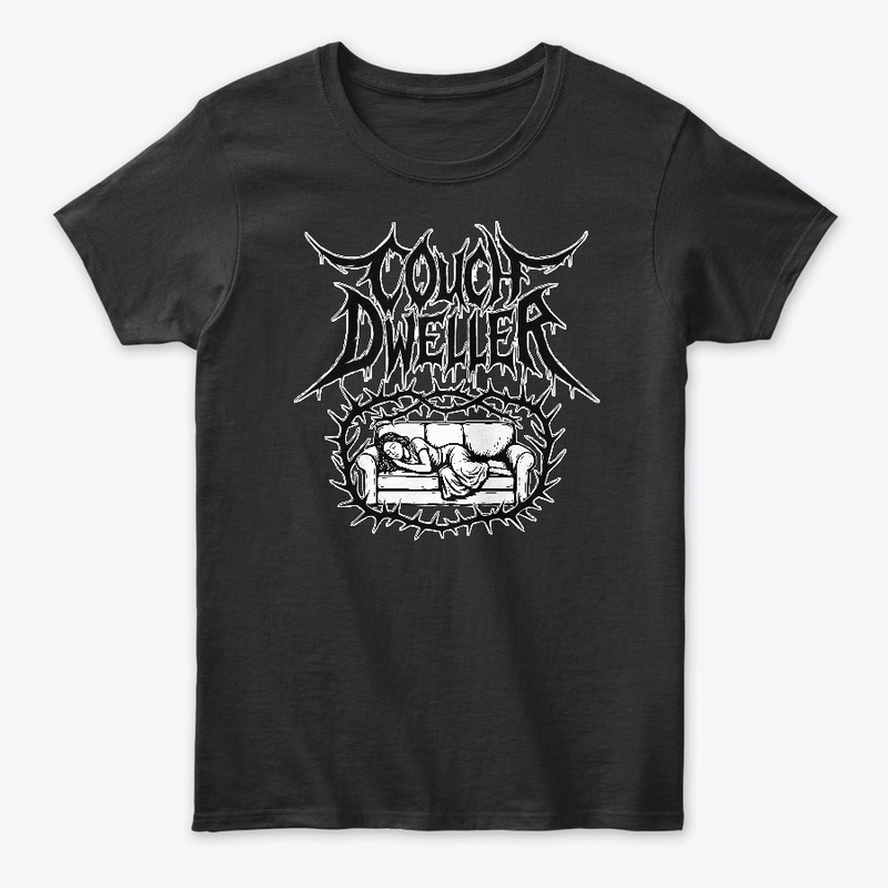 COUCH DWELLER BLACK LOGO