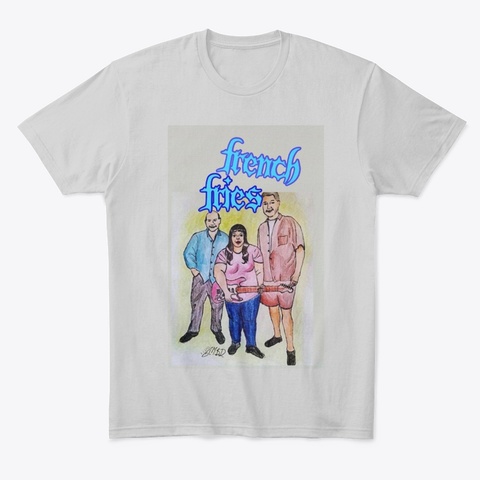 Fan Made Light Heather Grey  T-Shirt Front