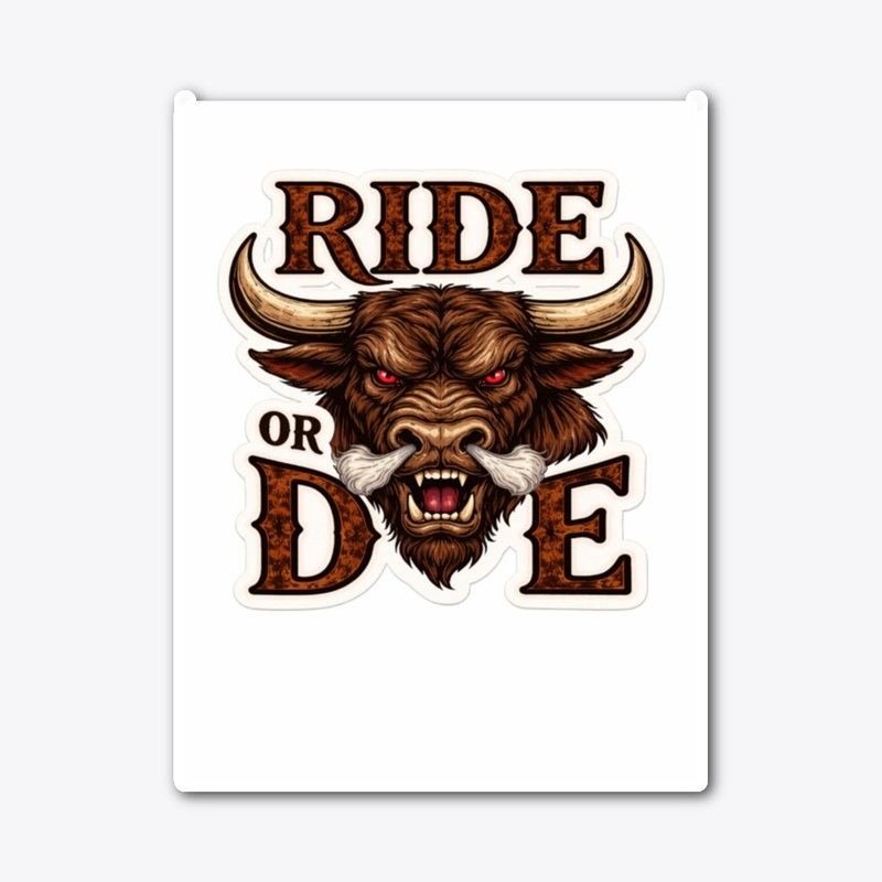 Ride or Die –  Bull | Vintage Cowboy