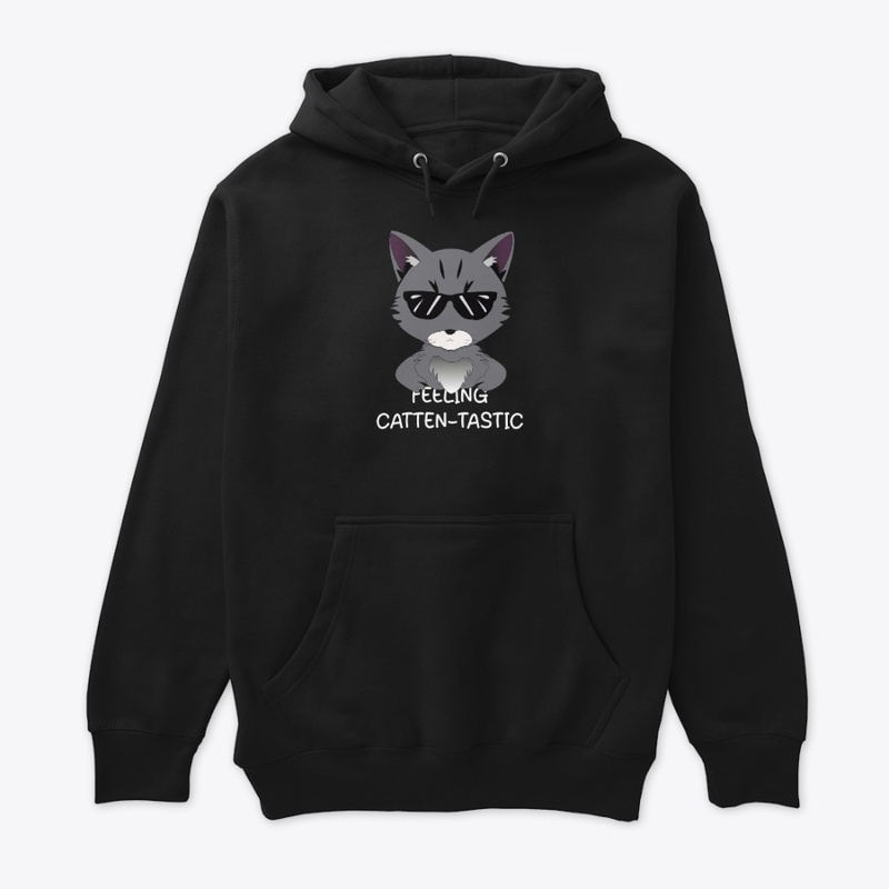 Feeling Catten-tastic cat graphic