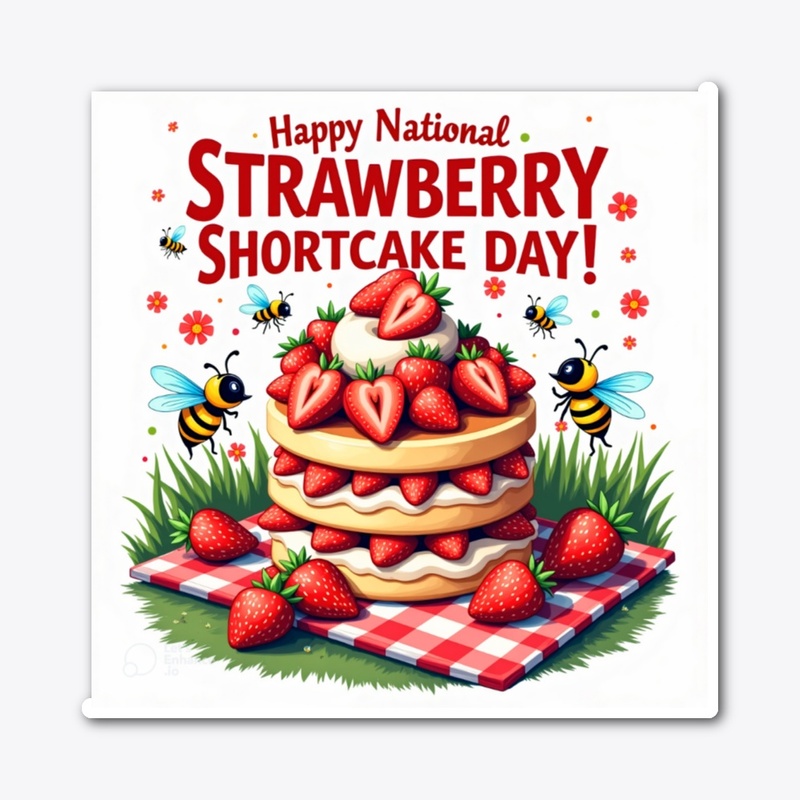 Strawberry Shortcake Day Tee